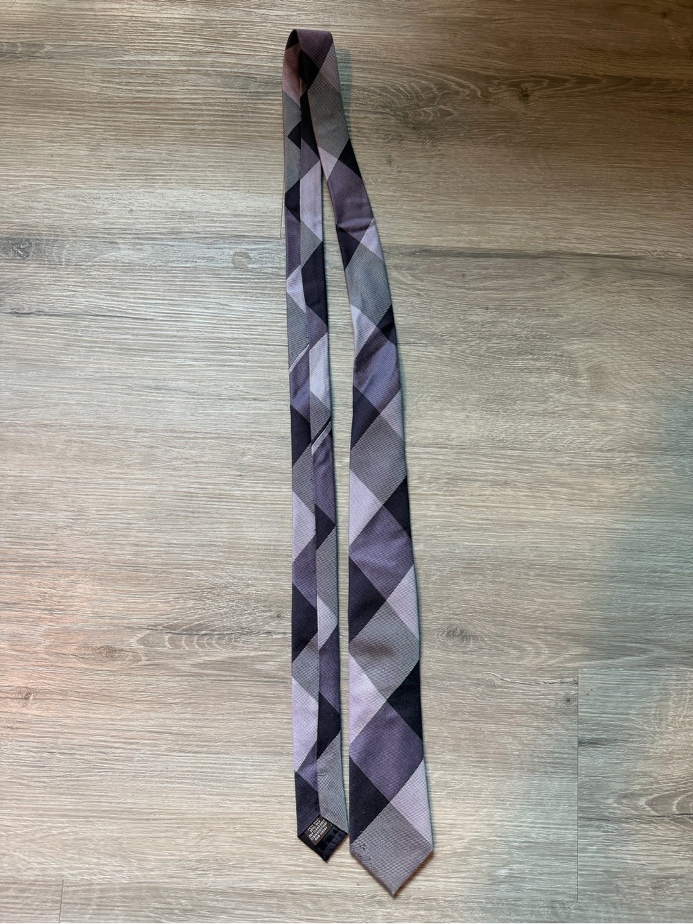 The Tie Bar Men’s Purple Checkered Tie
